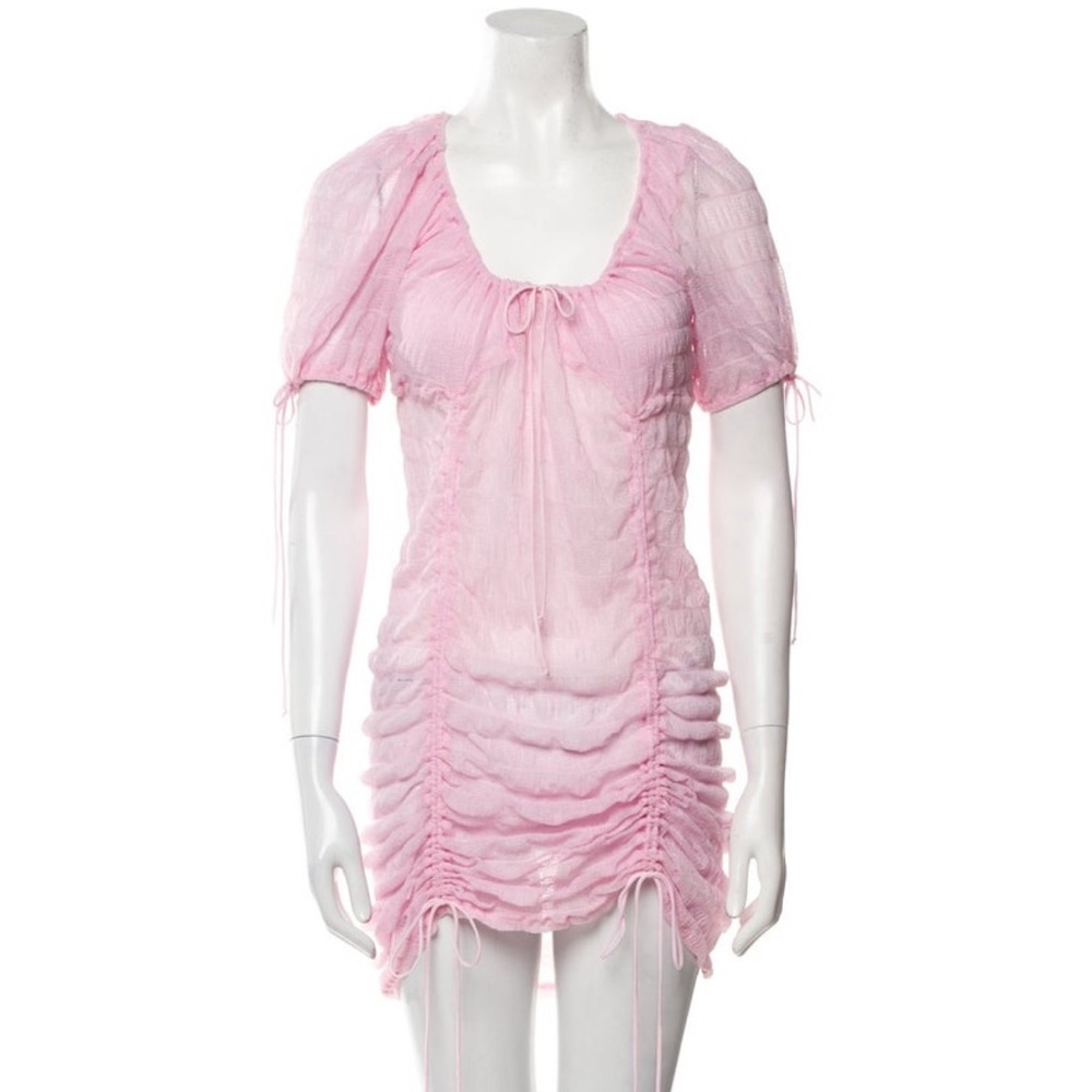 For Love And Lemons Pink Mini Dress
